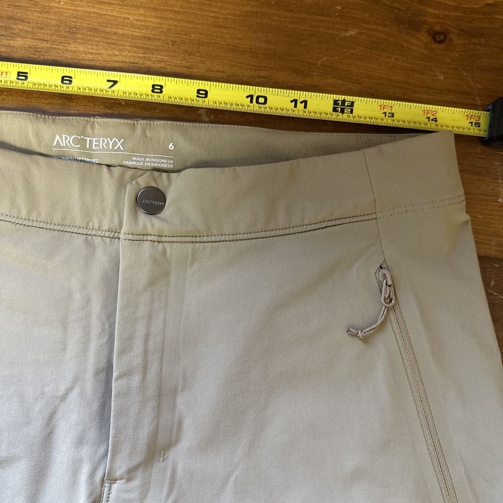 Arc'teryx Womens Gamma Shorts 9" Lightweight Size 6 Belted Hiking Outdoor NWOT - Picture 7 of 7